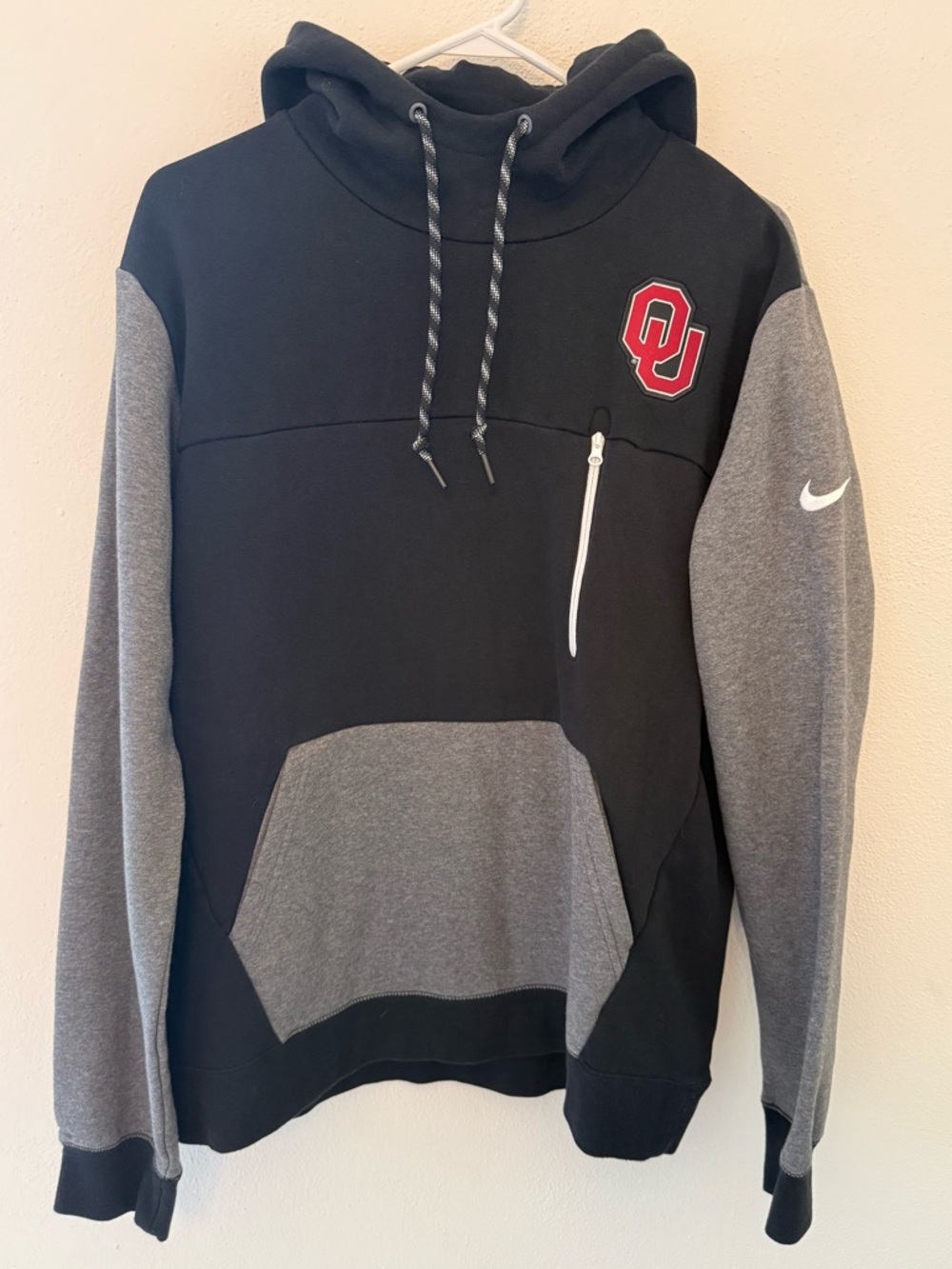 Nike Oklahoma Sooners High Neck Hoodie